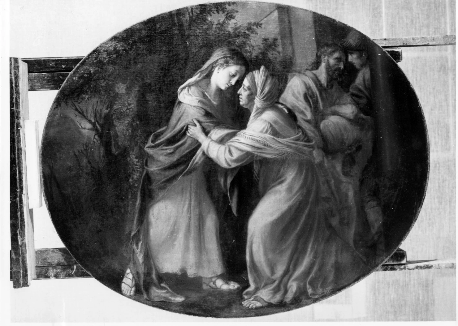 Misteri del rosario - Visitazione, Chiesa di san Liborio, Colorno, Parma